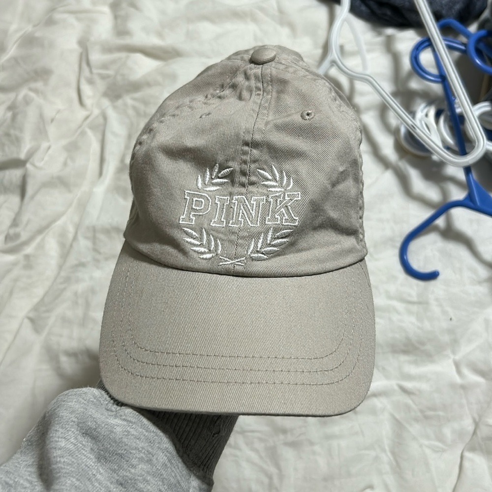 Pink baseball hat